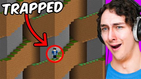 I Fooled My Friend With An ILLUSION Maze In Minecraft YouTube