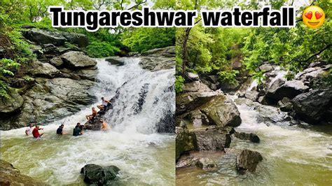 Tungareshwar Waterfall Vasai Waterfall Near Mumbai Hiking Sai