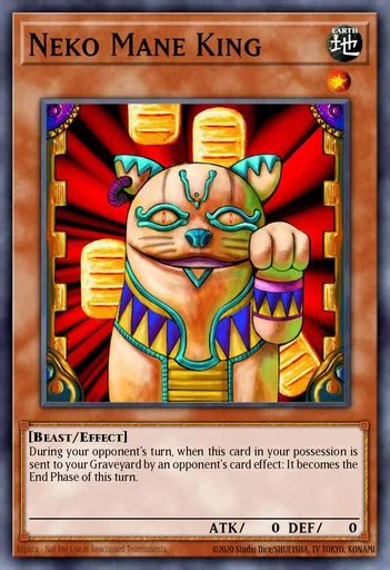 Neko Mane King Yu Gi Oh Master Duel Untapped Gg