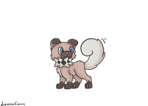 Rockruff by LascivusCorvus on DeviantArt