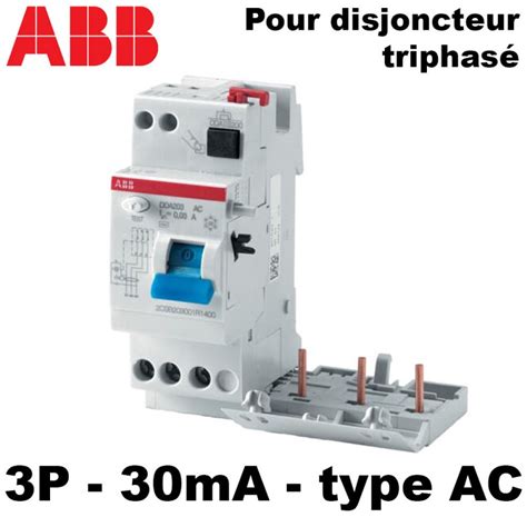 Bloc Diff Rentiel Type Ac Ma En A Et A Pour Disjoncteur Tri