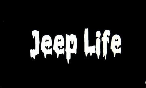 Jeep Life Muddy Vinyl Decal You Choose Color By Designsbymdover