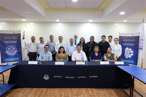 Firman Convenio La Empresa Mbar Rojo Y Tecnol Gico De Tuxtla Guti Rrez