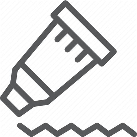 Color Design Fill Paint Paste Tool Tube Icon