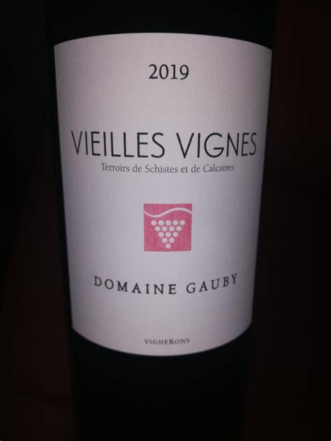 Domaine Gauby Vin De Pays Des C Tes Catalanes Vieilles Vignes