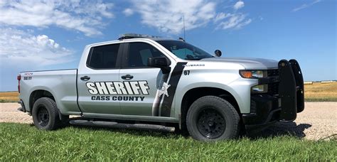 Cass County Sheriff's Office patrol vehicles getting new look - KVRR ...