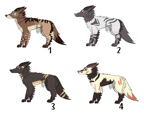 Wolf Adopts Open By Madzialke On Deviantart