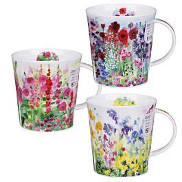 Dunoon Cottage Garden Lomond Set Of Mugs Temptation Gifts