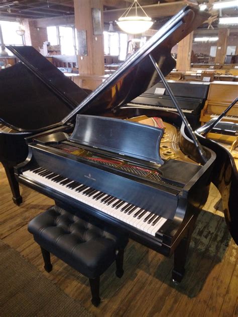 Reduced Price Restored And Refinished 1926 Satin Ebony Steinway And Sons