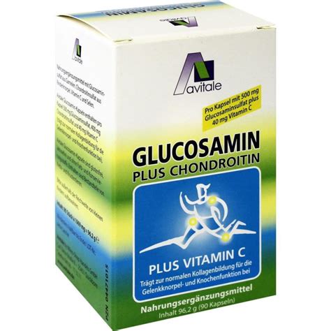 Glucosamin Kaps Mg Chondroitin Mg Stk Glucosamina Capsule