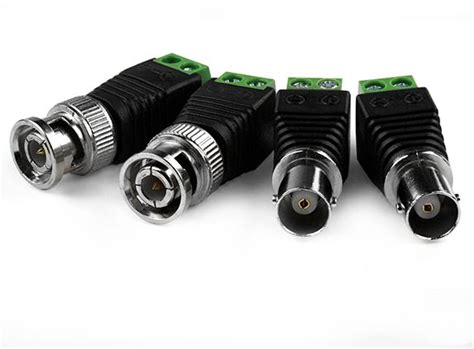 Male And Female Bnc With Terminal Screws Bnc Connector Female Connectors