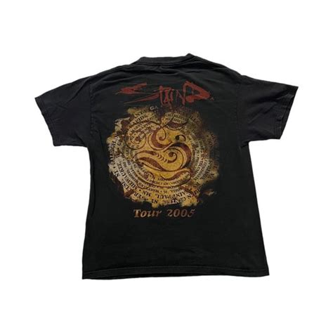 Undisclosed Shirts Staind Chapter V Tour 205 M Vintage Tshirt