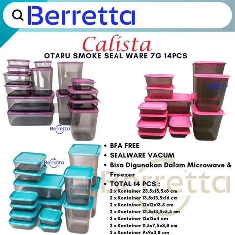 Jual Toples Calista Pcs Calista Otaru Smoke Sealware G Toples