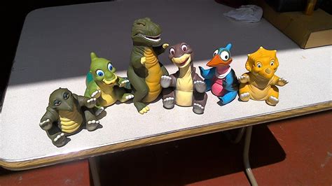 LAND BEFORE TIME PUPPETS -1988 - Complete Set 6 | #1892094297