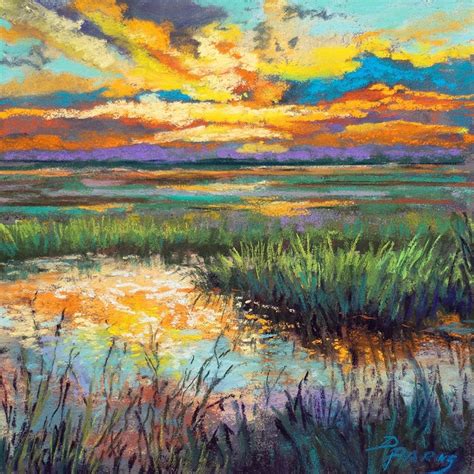 Original Painting Louisiana Marsh Louisiana Impressionist Etsy