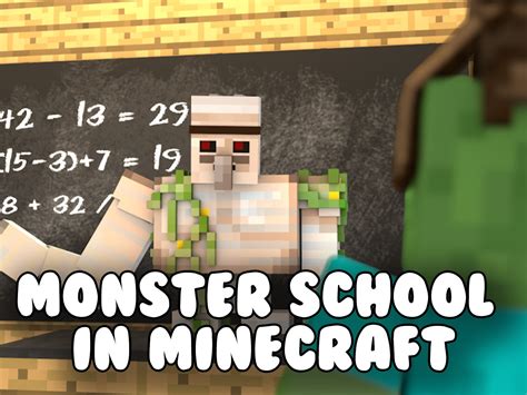 Watch Monster School In Minecraft Prime Video