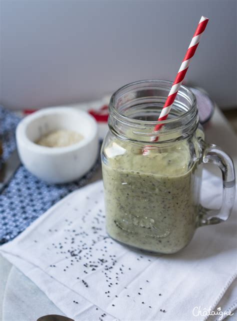 Smoothie Kiwis Coco Et Graines De Chia Blog De Ch Taigne