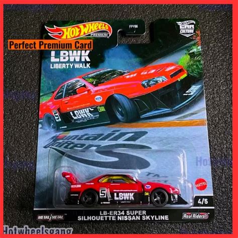 Hot Wheel LB ER Super Silhouette Nissan Skyline R Mountain Drifters Collections Car LBWK R