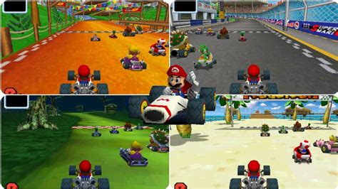 Mario Kart Ds50ccmushroom Cup Youtube