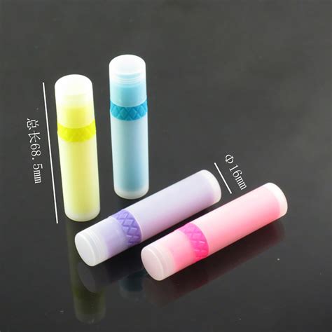 Wholesale Colorful Empty Diy Lipstick 4g Plastic Lip Gloss Tubes