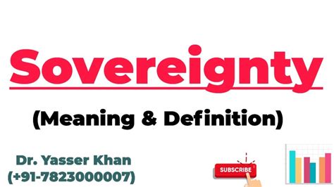 Sovereignty Meaning Of Sovereignty Definition Of Sovereignty