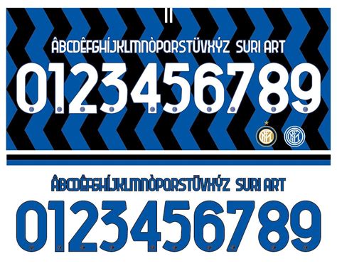 Font Vector Inter De Milan 2020 2021 Font Svg Cutting Kit Etsy