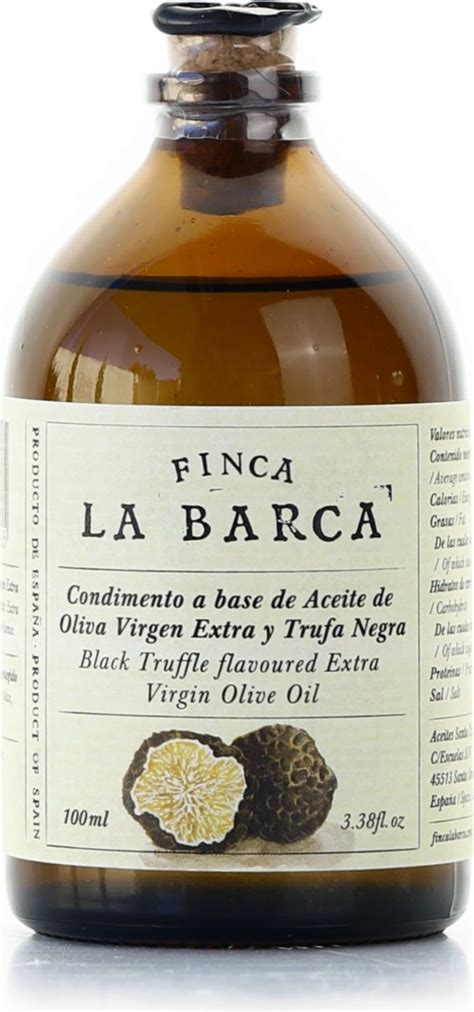 Finca La Barca Extra Vierge Olijfolie Met Zwarte Truffelolie 100 Ml