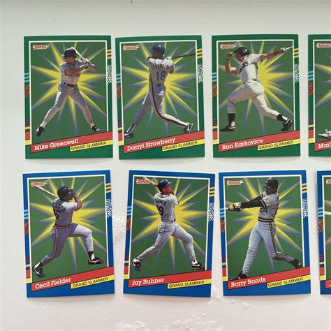 Barry Bonds 1991 Donruss #5f Grand Slammers Price Guide - Sports Card