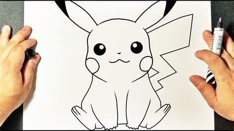 COMO DIBUJAR A PIKACHU How To Draw Pikachu YouTube