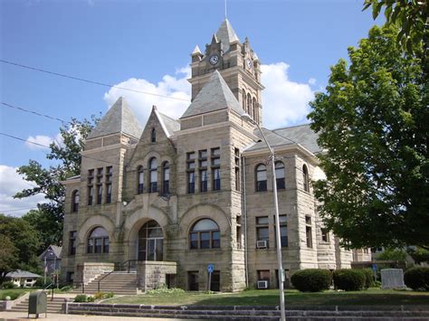 Pulaski County Courthouse Winamac Indiana A Photo On Flickriver