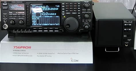 Icom Inc Transceiver Ic 756pro 3 Unleashing The Beast Talkie Trail