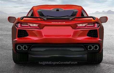 Take Up An Up Close Look At The C Corvettes Rear End Carscoops