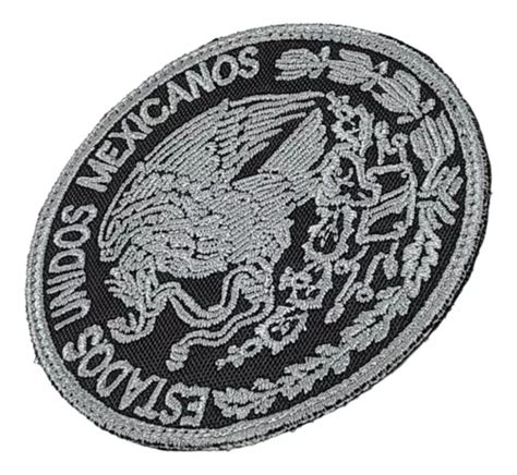 Parche Escudo De M Xico Guila Gris Cm Bordado En Venta En Zapopan