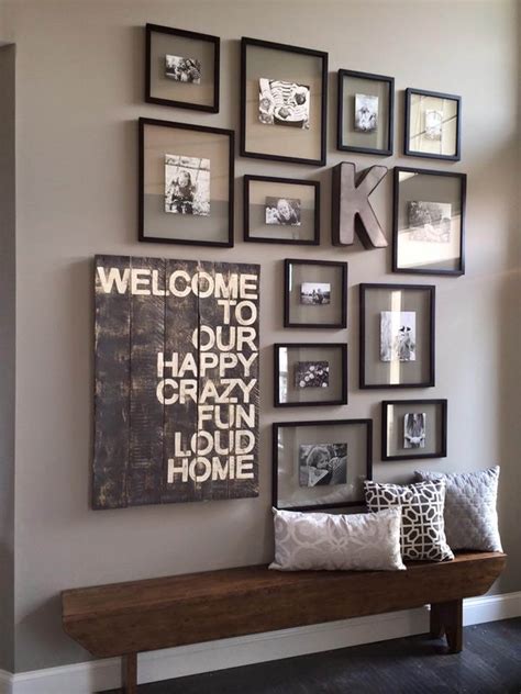 Family Photo Wall Decor Ideas - Leadersrooms