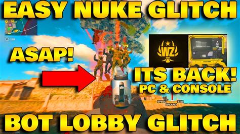 New Easy Nuke Glitch Bot Lobby Glitch On Rebirth Island 🤯 Do This