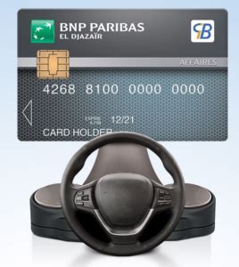 carte affaire eferf BNP Paribas El Djazaïr