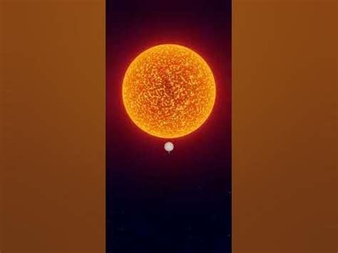 SUN vs. The Largest Star In The Universe : r/NASA_SpaceNuts