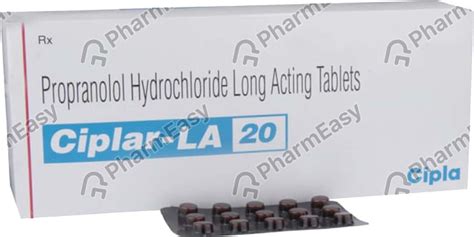 Buy Ciplar La Mg Tablet Online At Flat Off Pharmeasy