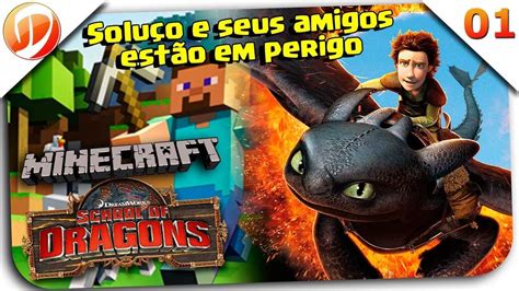 Minecraft Como Treinar seu Dragão 1 Achei um Nader Mortal School