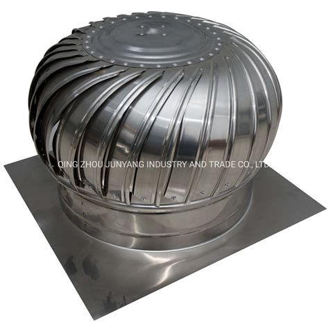 Unpowered Wind Driven Roof Turbine Ventilator Fan Without Power China