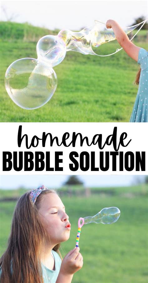 The Best Recipe For Bubbles With Glycerin | Recipe | Homemade bubbles, Bubble recipe, Homemade ...