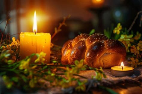 Premium Photo Celebrating Renewal A Beautifully Baked Easter Bread