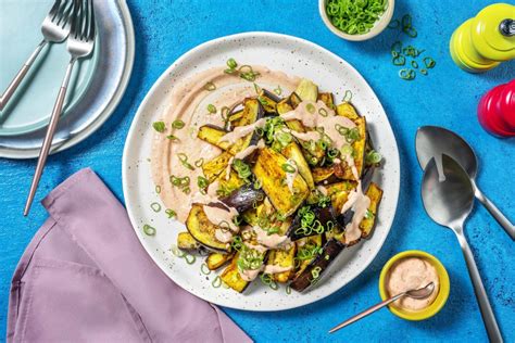 Spicy Chermoula Roasted Aubergine Recipe HelloFresh