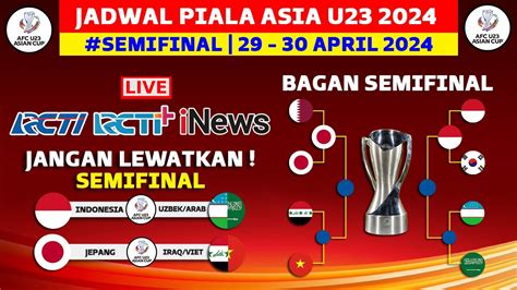 Update Jadwal Semifinal Piala Asia U 23 AFC 2024 Jateng Kita