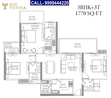 ACE Terra Yamuna Expressway 3 4 BHK Luxury Apartments