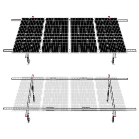 Adjustable Multi-Piece Solar Panel Mounting Brackets | 1-4 Pieces of S ...