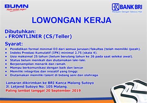 Syarat Lowongan Kerja Homecare