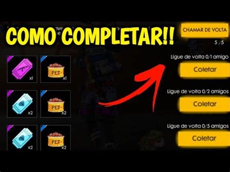 Como Completar O Chamar De Volta E Resgatar Todas As Recompensas