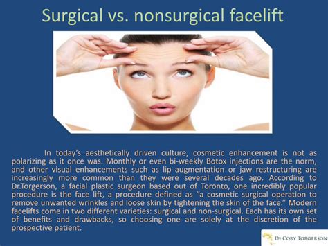 Pdf Surgical Vs Nonsurgical Facelift Dokumen Tips