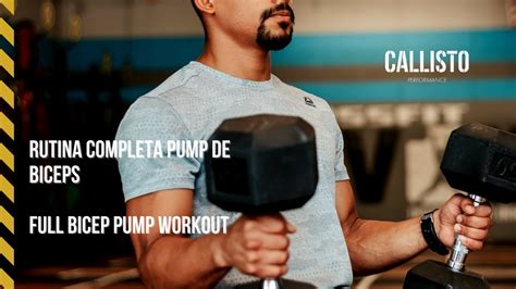 RUTINA COMPLETA PUMP DE BICEPS FULL BICEP PUMP WORKOUT YouTube